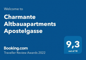  Charmante Altbauapartments Apostelgasse  Вена
